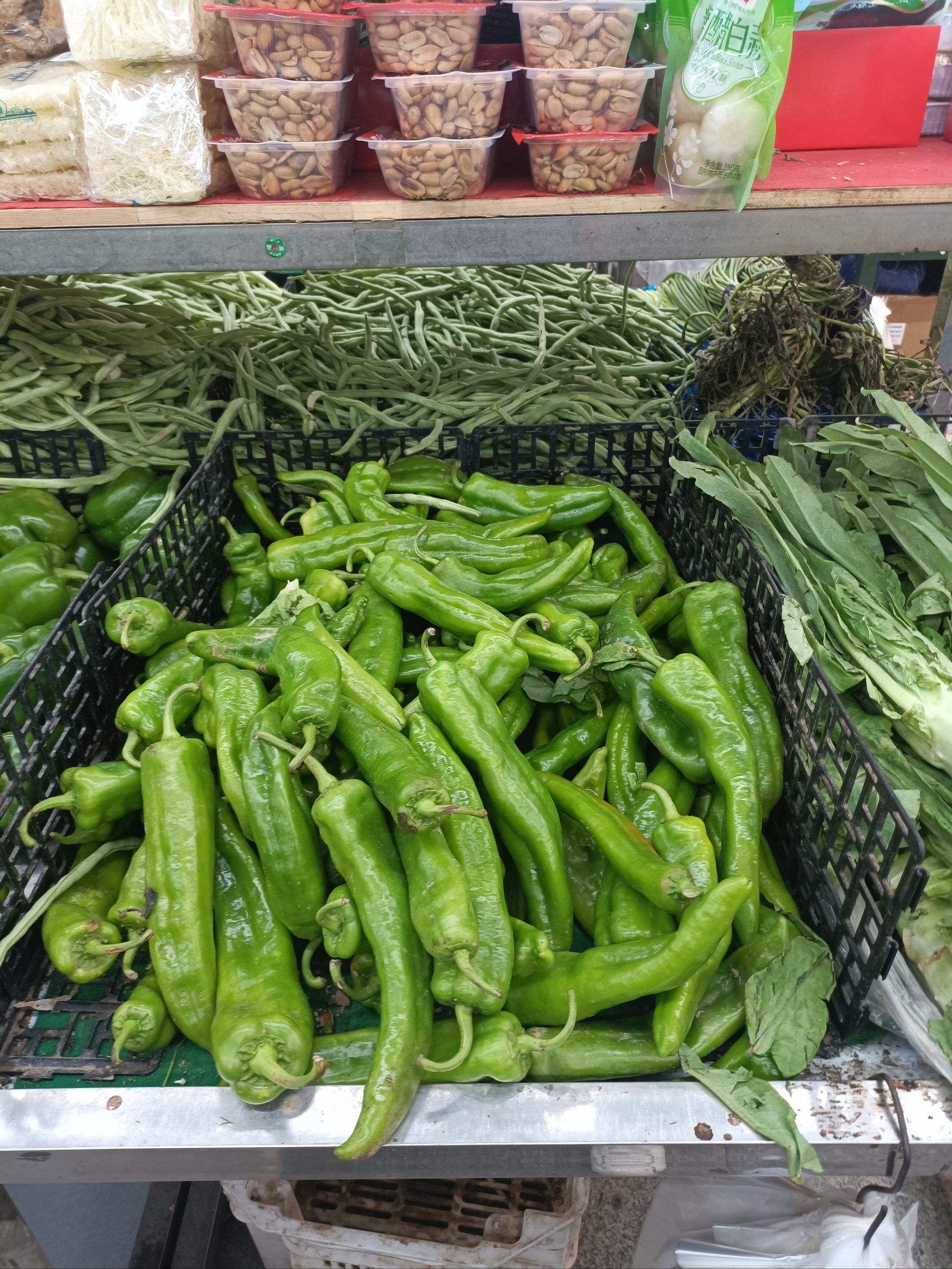 这种辣椒就应该是不辣的