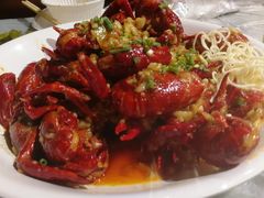 蒜蓉大虾-美膳居川菜馆油焖大虾烧烤(卓刀泉店)