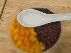 红豆芒果双皮奶-芬芳甜品(体育东横街店)