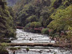 -小七孔景区-六十八级跌水瀑布