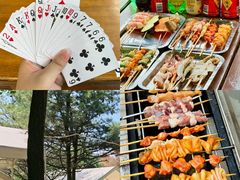 -尚庄度假村·庭台树下·户外烧烤·团建CS·轰趴营地(上庄水库店)