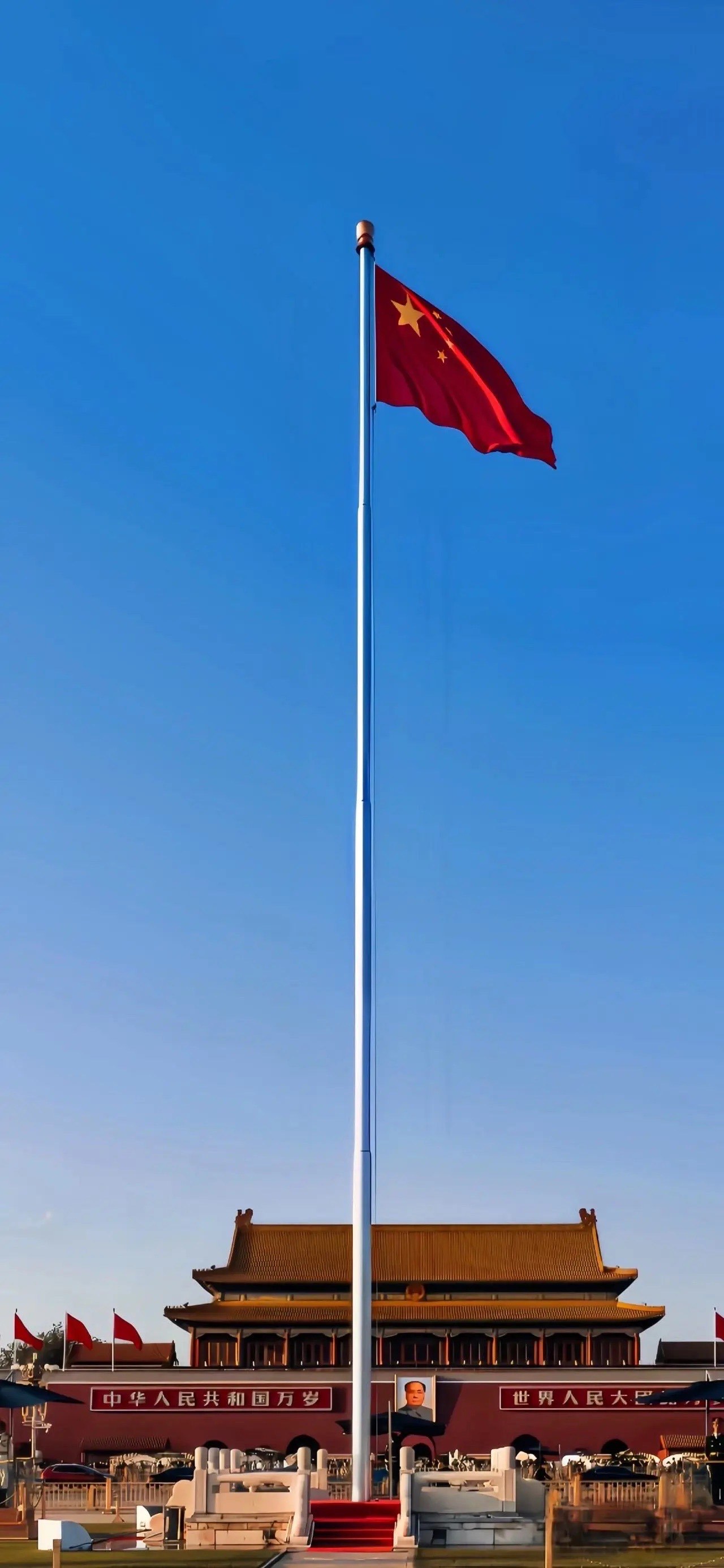 国旗下的风景,美不胜收✨