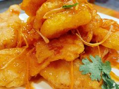 新派锅包肉-食客烧烤(罗道庄店)