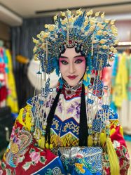 -胭脂猫京剧摄影