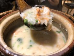 鲜虾干贝粥-潮十三潮汕砂锅粥(高新四路大都荟店)