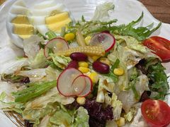 拌蔬菜-明洞阿姨·韩式酱蟹烤肉·创意料理(三元桥店)