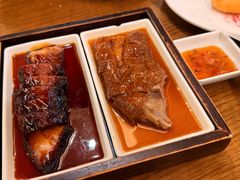 招牌黑叉烧拼烧鹅-鸽味轩·粤菜小馆(高楼门总店)