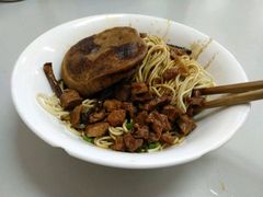 辣肉咸菜拌面-小无锡面馆