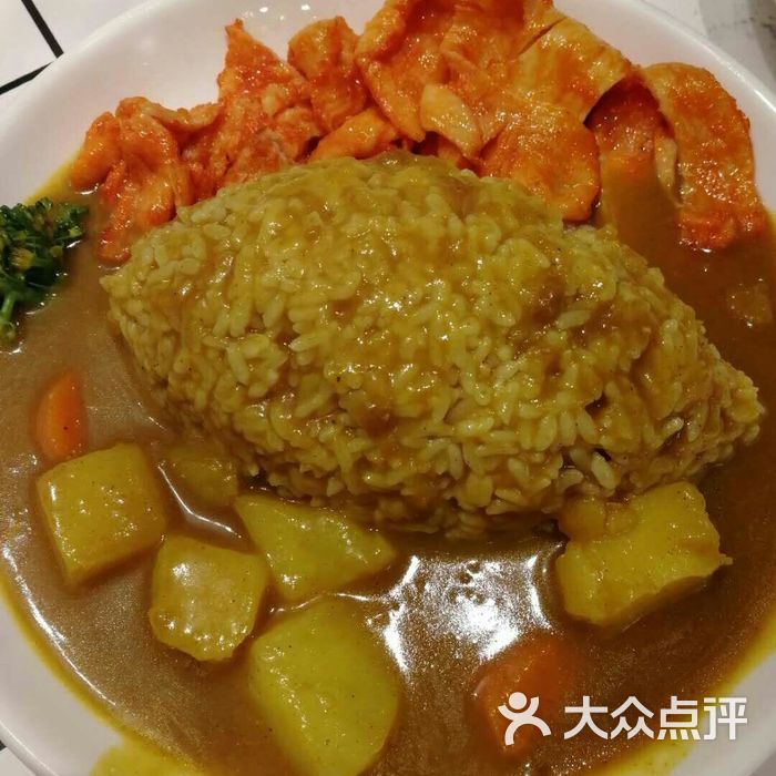 食壹餐厅里脊咖喱饭图片-北京小吃快餐-大众点评网