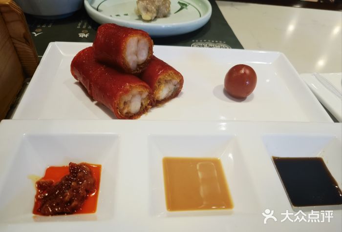 悦满楼·西关名点·湛江名菜(航空综合大厦店)招牌明虾红米肠图片