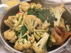 肉片炒花菜-宝燕海鲜(好爱店)