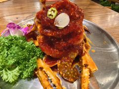 -明洞阿姨·韩式酱蟹烤肉·创意料理(三元桥店)