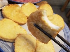 鸡蛋炸馒头片-芝麻花餐厅(祁家豁子店)