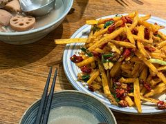 干煸藕丝-静一餐厅·湖北菜(前门店)