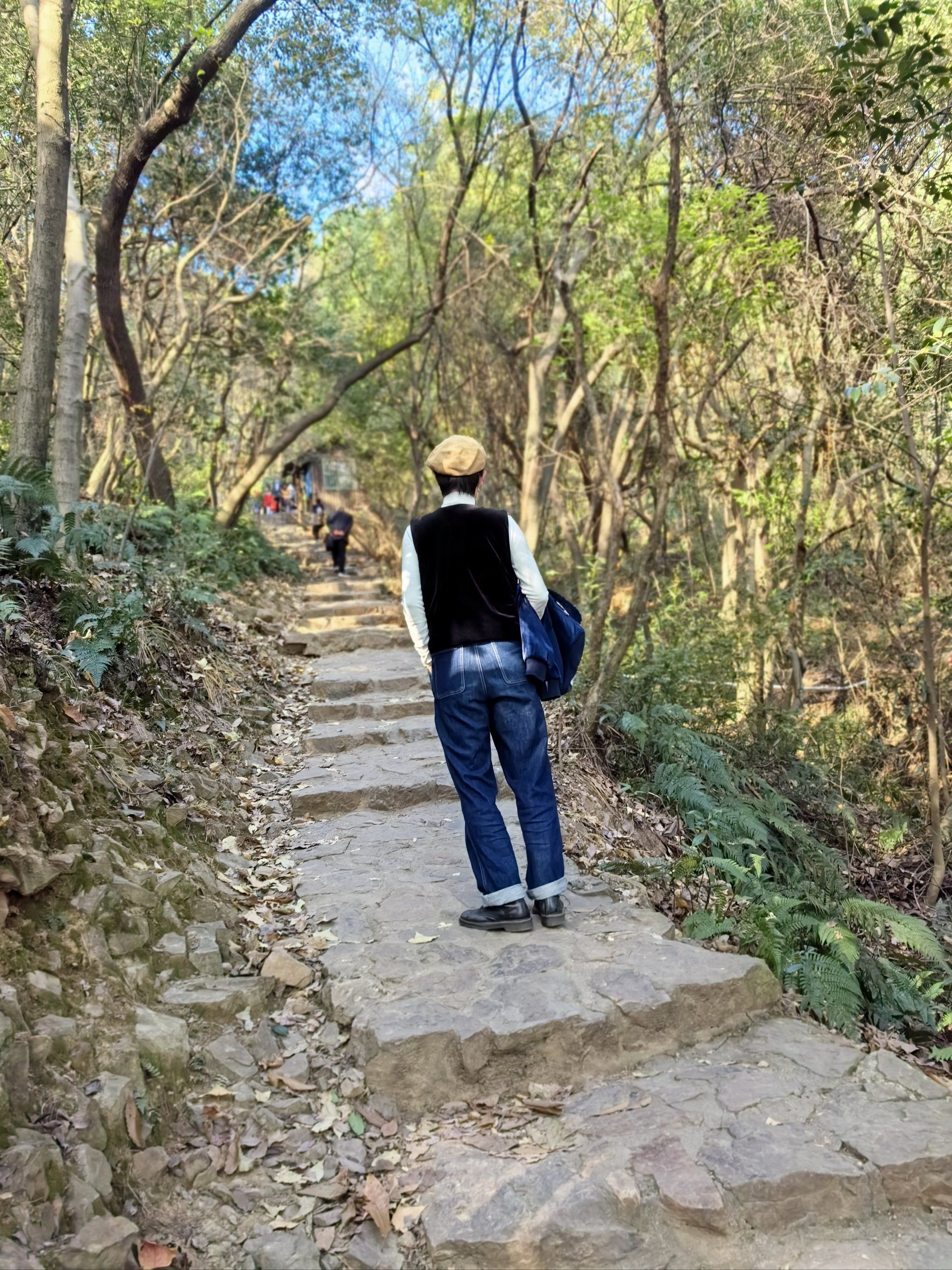 元旦这天大家都来山顶了