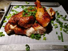 绿茶葱香烤鸡-绿茶餐厅(乐峰广场店)