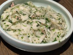 荠菜肉丝炒年糕-慈城年糕主题餐厅