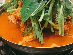 土豆排骨火锅-喇喇排骨火锅·传统韩式脊骨汤(望京西园总店)