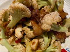 小炒有机花菜-四季民福烤鸭店(前门廊房二条店)