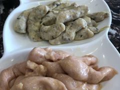 肠拼盘-啊美丽炭火烤肉(滑翔一店)