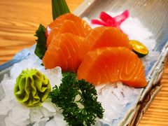 三文鱼刺身-山之川·日式料理(瀚海海尚店)