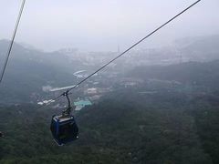 高空缆车可以看到全貌，但是不能是雨天和大雾-东部华侨城