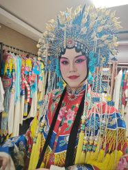 -胭脂猫京剧摄影