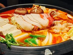 -草家酱蟹炭火烤肉店(珲春南路一店)