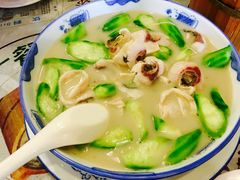 凉瓜焖鲈鱼煲-阿殳菜馆·私厨(水围村店)