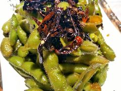 凉拌毛豆-美膳居川菜馆油焖大虾烧烤(卓刀泉店)