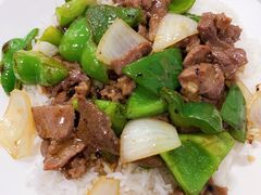 菜椒牛肉饭-好好滋味茶餐厅