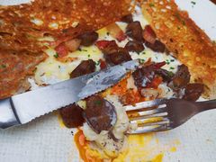 鸡蛋蘑菇熏肉荞麦可丽饼-RAC BAR(安福路店)