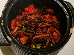 金牌菌香肉-千百味红餐厅·江西菜(绿地双子塔店)