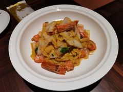 大虾炒菜心-东莱海上(长宁来福士店)