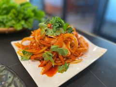 拌明太鱼丝-江浦东烧烤城(韩式特色炭火烤肉同心路店)
