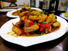 熘肉段-锅贴王海鲜小馆