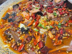 红红火火毛血旺-金豆角砂锅焖面(安贞店)