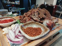 -313羊庄铁锅烀羊肉·烤全羊·烧烤龙虾·团建聚餐(永德路店)