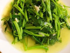 炒西洋菜-温州一家人美食(西木头市店)