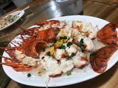 龙口粉丝蒸龙虾-海门岛七号餐厅