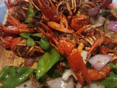 椒盐小龙虾-阿木龙虾·烧烤涮肉羊蝎子(栖山路店)