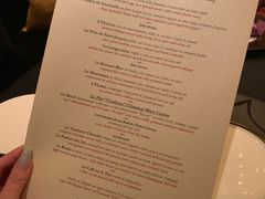 菜单-LA TABLE de Joël Robuchon Restaurant