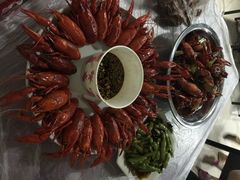 蒸虾&nbsp;油闷大虾-四妹餐厅(玫瑰街店)