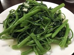 蒜蓉炒通菜-重庆川菜馆