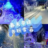 春天也带娃能去玩雪❓