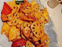 子姜莲藕炒大肠-朱仔记食府(江南大道店)