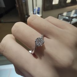 -钻石小鸟钻戒婚戒定制(石路店)