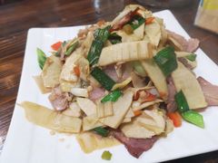冬笋炒腊肉-朗妈私房菜(婺女州店)