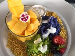 -芒果糯米饭摊子