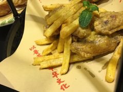 咸蛋黄焗翅中-闫府私房菜·老字号(恒隆店)